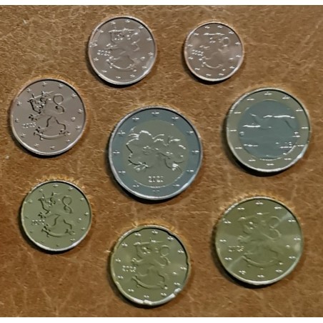 Euromince mince Fínsko 2023 sada 8 euromincí (UNC)