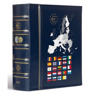 euroerme érme Leuchtturm Vista album 2023-es forgalmi sorokra