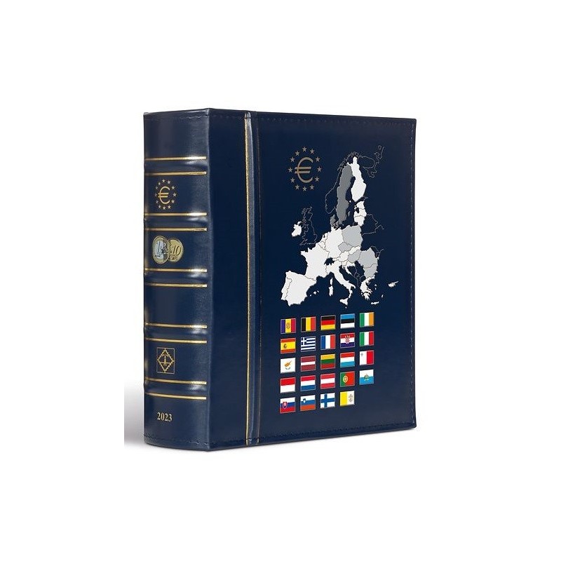 eurocoin eurocoins Leuchtturm VISTA Euro Annual Album 2023