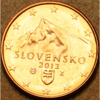 Euromince mince 1 cent Slovensko 2012 (UNC)