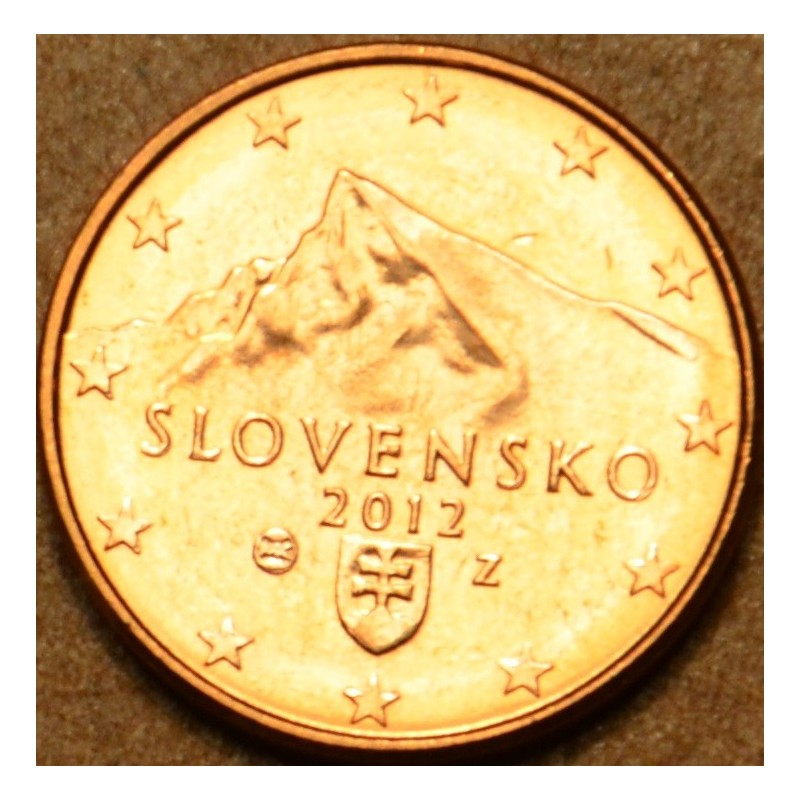 euroerme érme 1 cent Szlovákia 2012 (UNC)