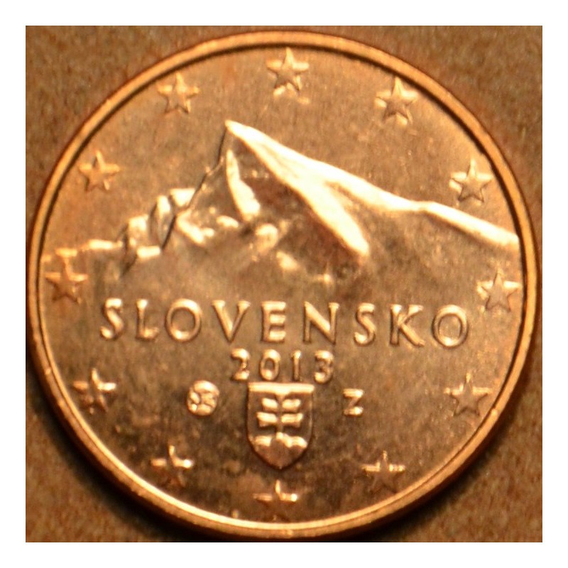 eurocoin eurocoins 1 cent Slovakia 2013 (UNC)