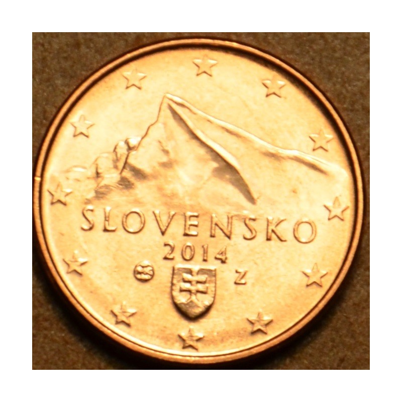 eurocoin eurocoins 1 cent Slovakia 2014 (UNC)