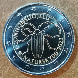 Euromince mince 2 Euro Fínsko 2023 - Prvý zákon ochrany prírody (UNC)