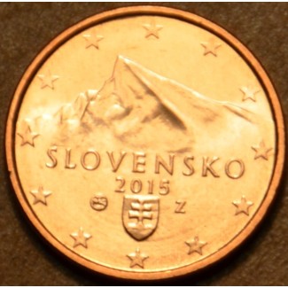 Euromince mince 1 cent Slovensko 2015 (UNC)