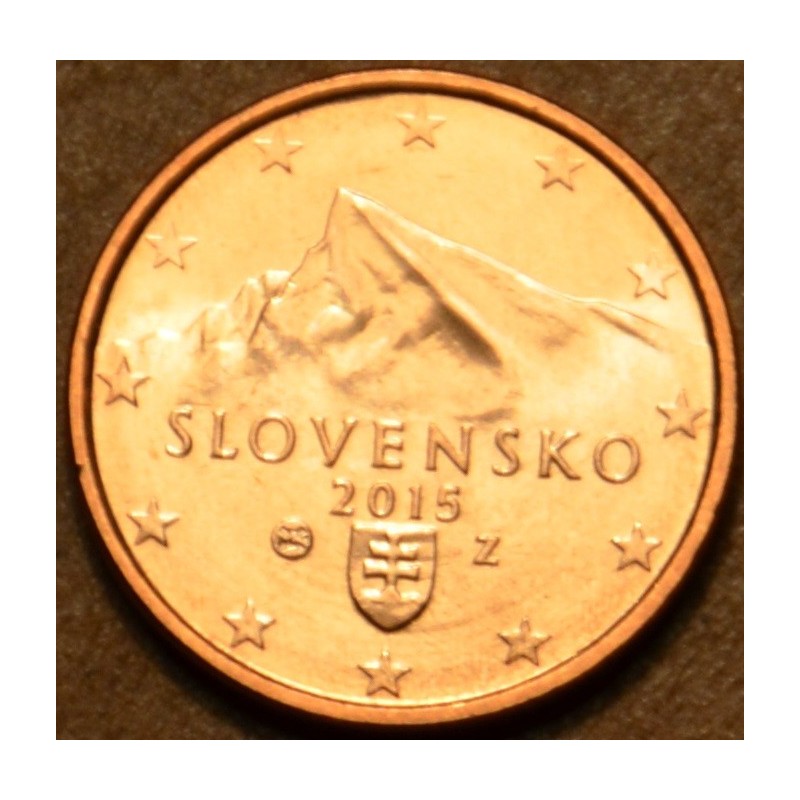 euroerme érme 1 cent Szlovákia 2015 (UNC)