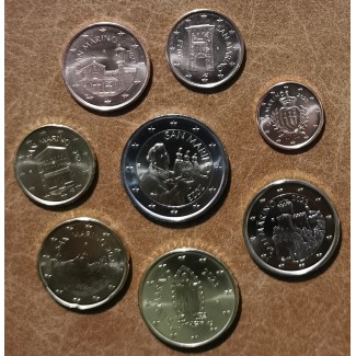 Euromince mince San Marino 2023 sada 8 mincí (UNC)