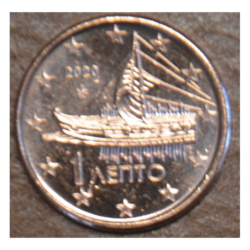 Euromince mince 1 cent Grécko 2020 (UNC)