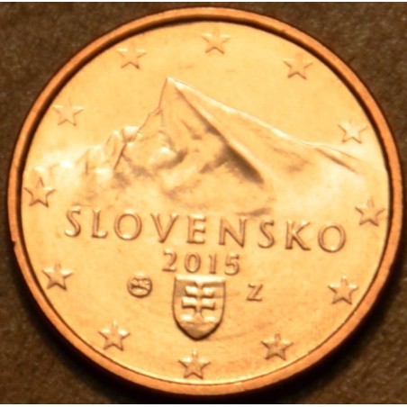 eurocoin eurocoins 2 cent Slovakia 2015 (UNC)