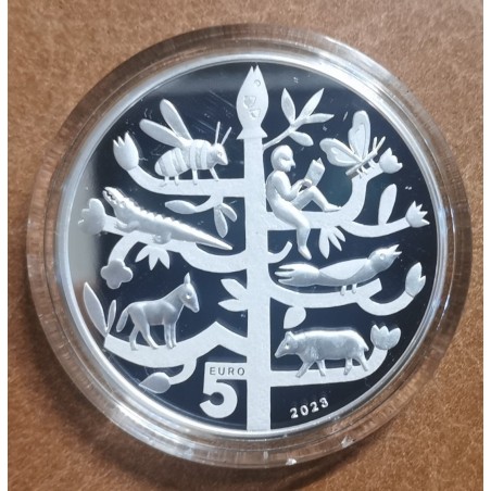 Euromince mince 5 Euro Lotyšsko 2023 - Hviezdny prach (Proof)