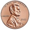euroerme érme 1 cent USA 2022 \\"P\\" Lincoln Shield (UNC)