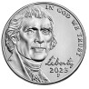 Euromince mince 5 cent USA 2023 \\"P\\" Jefferson Nickels (UNC)