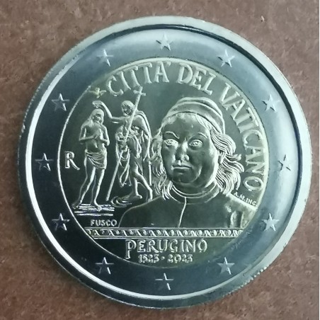 eurocoin eurocoins 2 Euro Vatican 2023 - Perugino (UNC)
