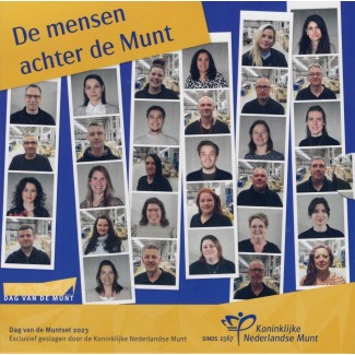 Euromince mince Holandsko 2023 sada 8 mincí - DVDM set (BU)
