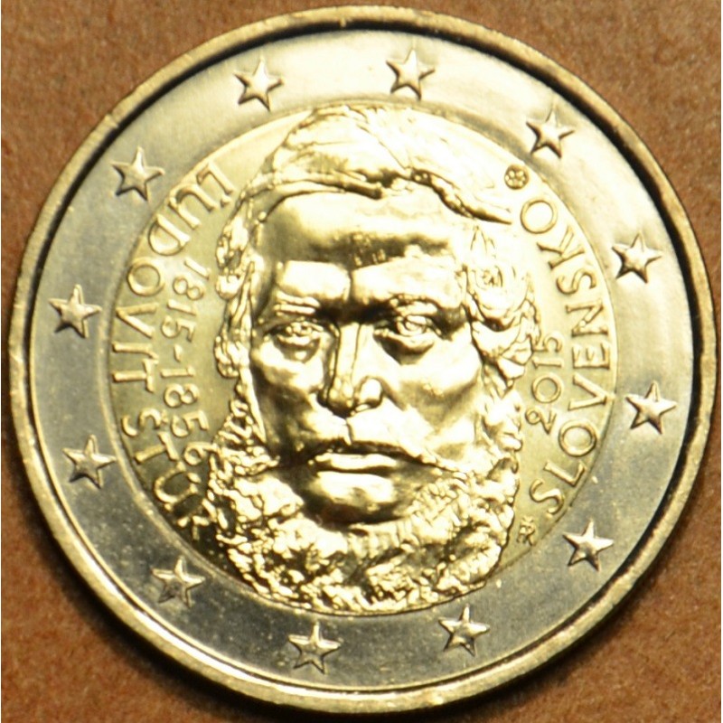 eurocoin eurocoins 2 Euro Slovakia 2015 - Ludovit Stur (UNC)