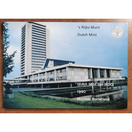 Euromince mince Holandsko 5 mincí 1990 s medailou (BU)
