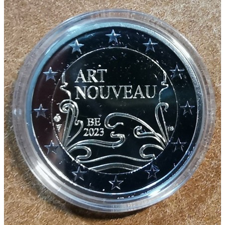 eurocoin eurocoins 2 Euro Belgium 2023 - Art Nouveau (Proof)