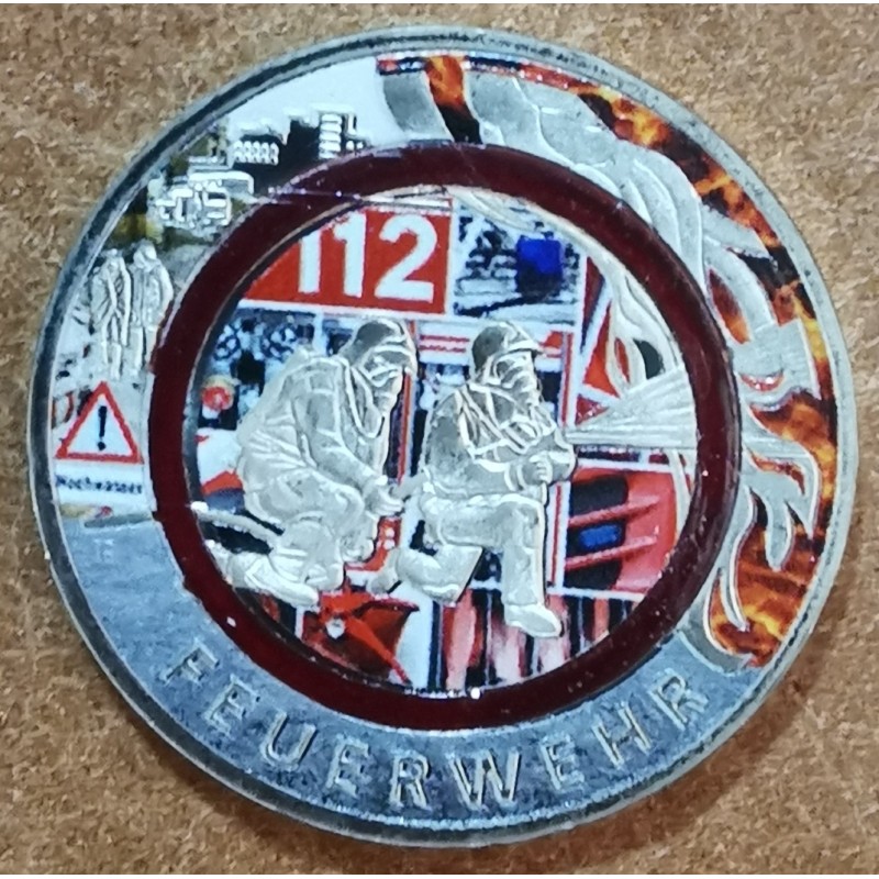 Euromince mince 10 Euro Nemecko 2023 - Hasiči (farebná UNC)
