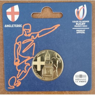 1/4 Euro France 2023 - Rugby England (UNC)