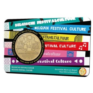 euroerme érme 2,5 Euro Belgium 2023 - Kultúrfesztivál (BU holland s...