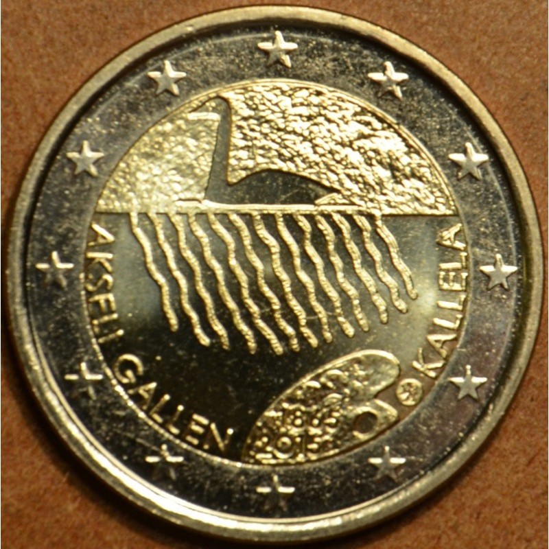 eurocoin eurocoins 2 Euro Finland 2015 - Akseli Gallen Kallela (UNC)