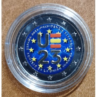 2 Euro Spain 2023 - EU presidency (colored UNC)