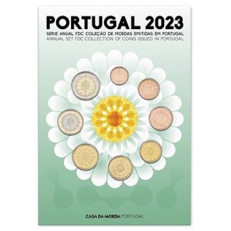 Euromince mince Portugalsko 2023 sada 8 mincí (UNC)