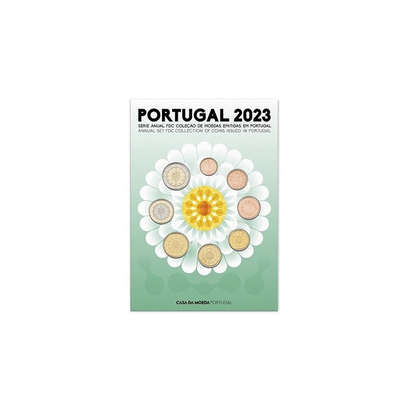 eurocoin eurocoins Portugal 2023 set of 8 coins (UNC)
