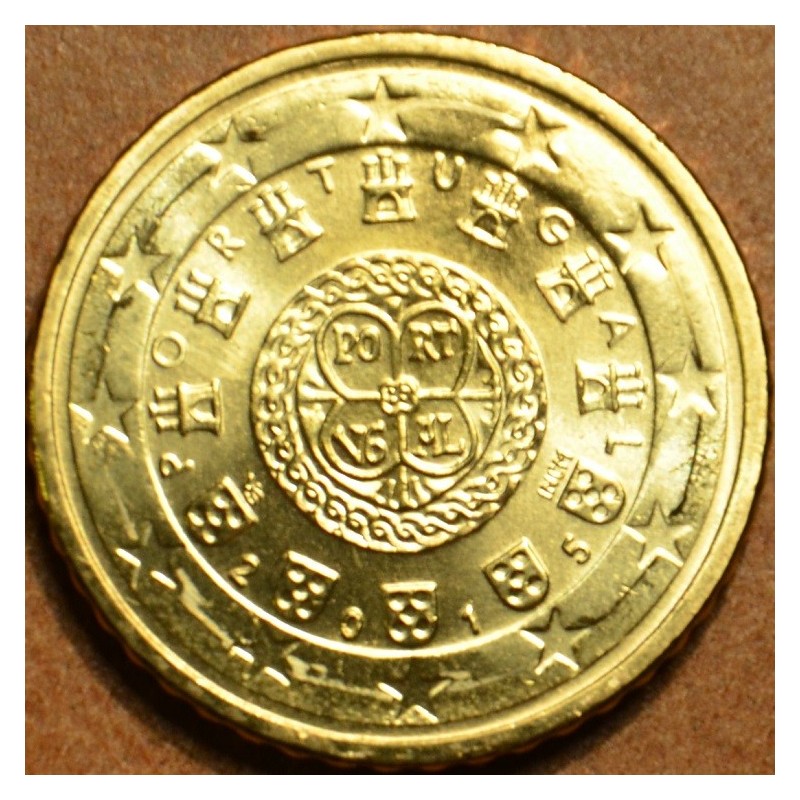 Euromince mince 50 cent Portugalsko 2015 (UNC)