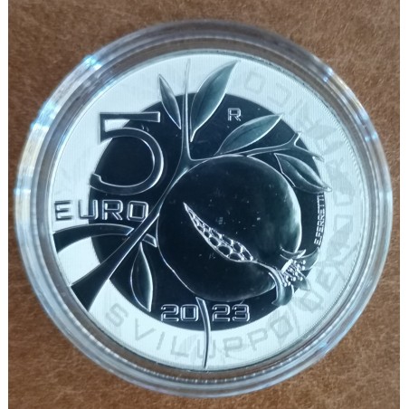 Euromince mince 5 Euro Taliansko 2023 - Demografický vývoj (BU)