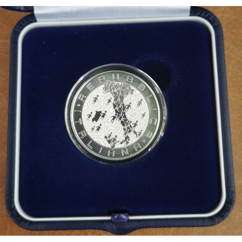 eurocoin eurocoins 5 Euro Italy 2023 - Demographic development (BU)