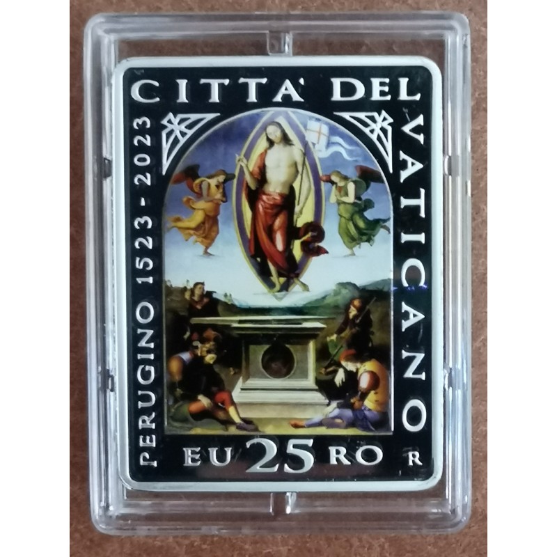 eurocoin eurocoins 25 Euro Vatican 2023 - Easter of Resurrection (P...