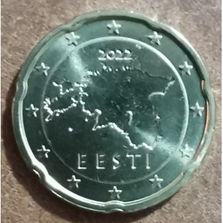 Euromince mince 20 cent Estónsko 2022 (UNC)