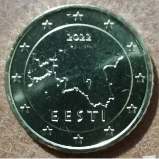 Euromince mince 50 cent Estónsko 2022 (UNC)