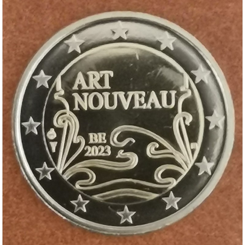 Euromince mince 2 Euro Belgicko 2023 - Art Nouveau (UNC)