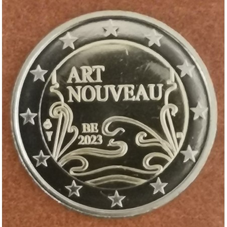 euroerme érme 2 Euro Belgium 2023 - Art Nouveau (UNC)