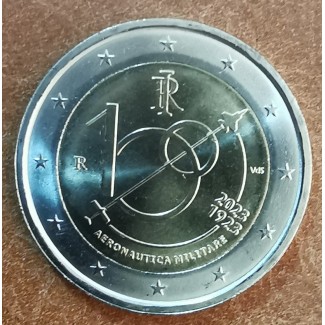 Euromince mince Poškodená 2 Euro Taliansko 2023 - Talianske vzdušné...
