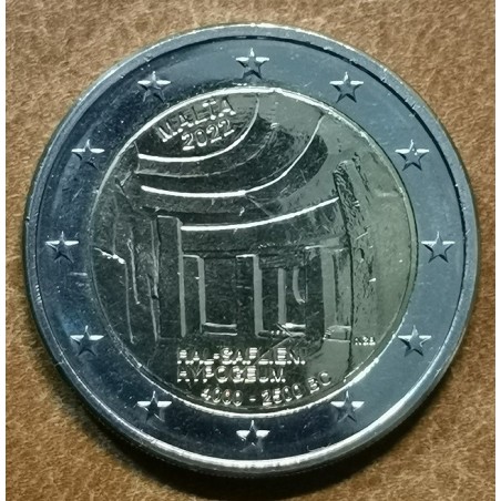 eurocoin eurocoins Damaged 2 Euro Malta 2022 - Ħal-Saflieni Hypogeu...