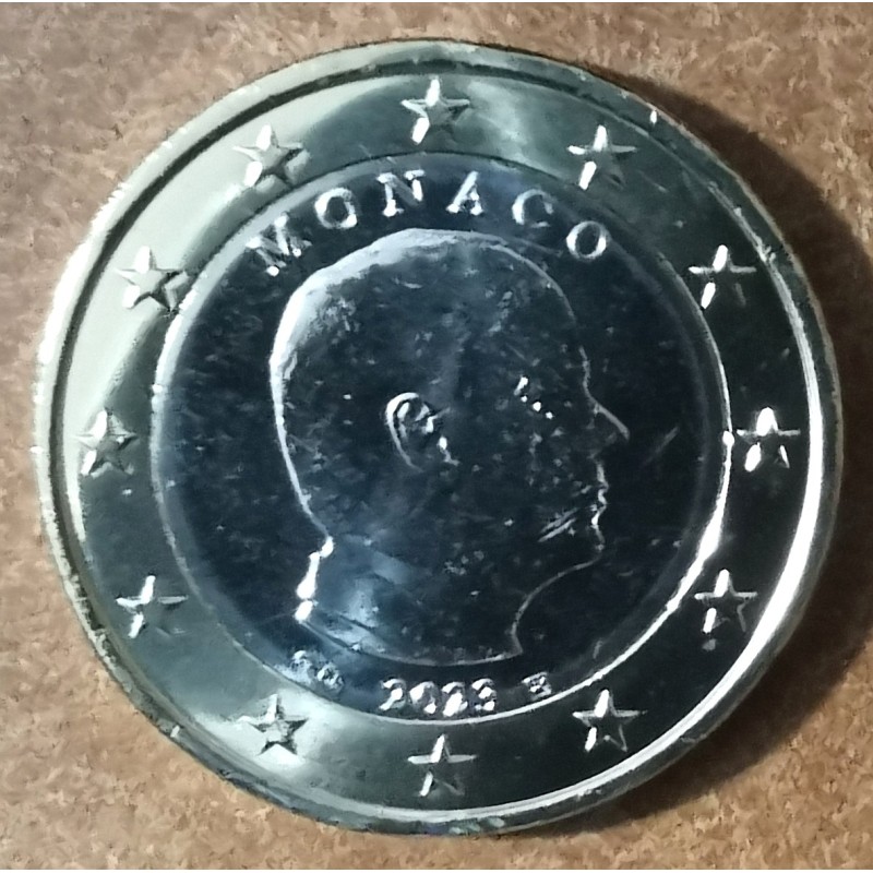Euromince mince 1 Euro Monaco 2023 (UNC)