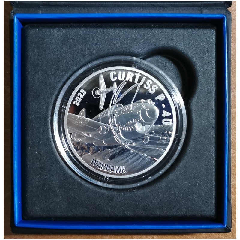 eurocoin eurocoins 10 Euro France 2023 - Curtiss P-40 (Proof)