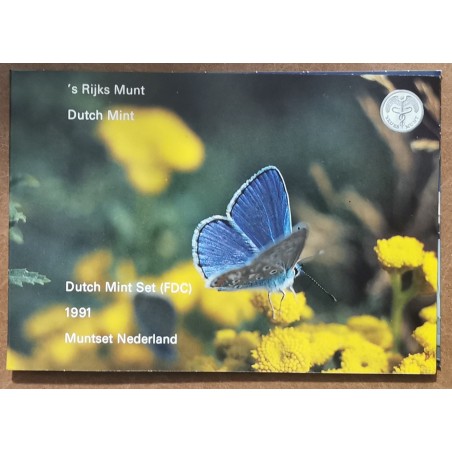 eurocoin eurocoins Netherlands 6 coins 1991 (BU)