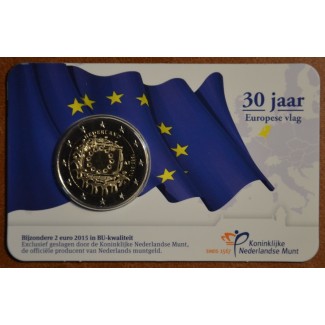 Euromince mince 2 Euro Holandsko 2015 - 30 rokov Europskej vlajky (BU)
