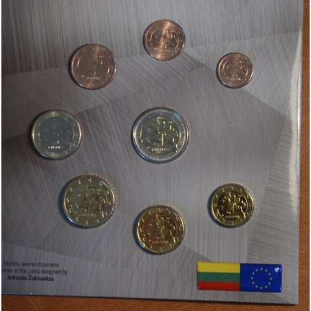 Euromince mince Litva 2015 sada 8 mincí (BU)