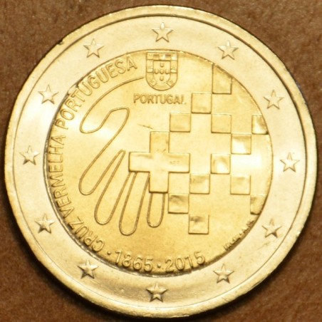 eurocoin eurocoins 2 Euro Portugal 2015 - 150 years of Red Cross (BU)