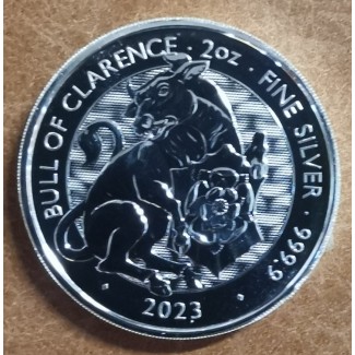 5 pounds Great Britain 2023 - Bull of Clarence (2 oz Ag)