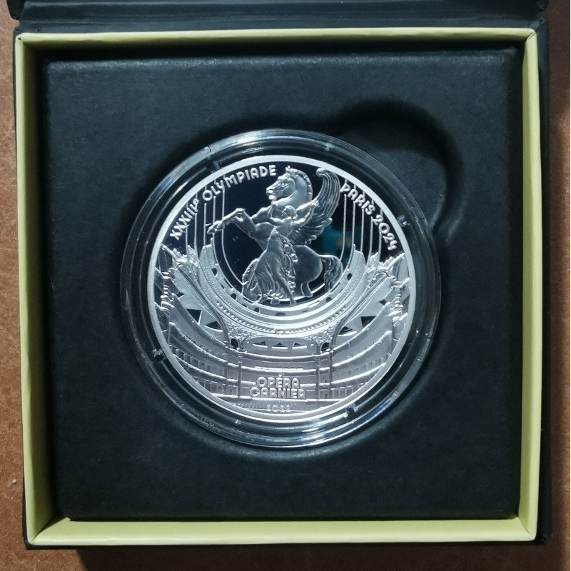 euroerme érme 10 Euro Franciaország 2022 - L'Opéra Garnier (Proof)