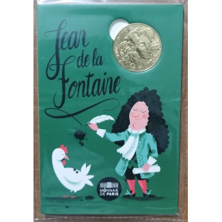 Euromince mince Žetón Francúzsko 2021 - Jean de la Fontaine (UNC)
