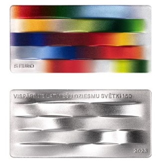 euroerme érme 5 Euro Lettország 2023 - A dal izgalmai (Proof)