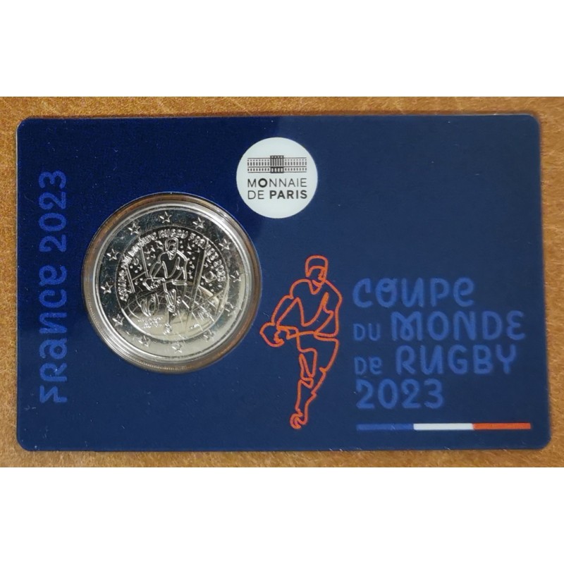 eurocoin eurocoins 2 Euro France 2023 - Rugby (BU)