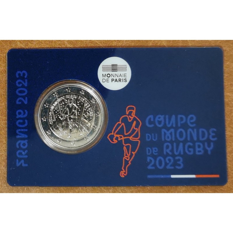 euroerme érme 2 Euro Franciaország 2023 - Rugby (BU)